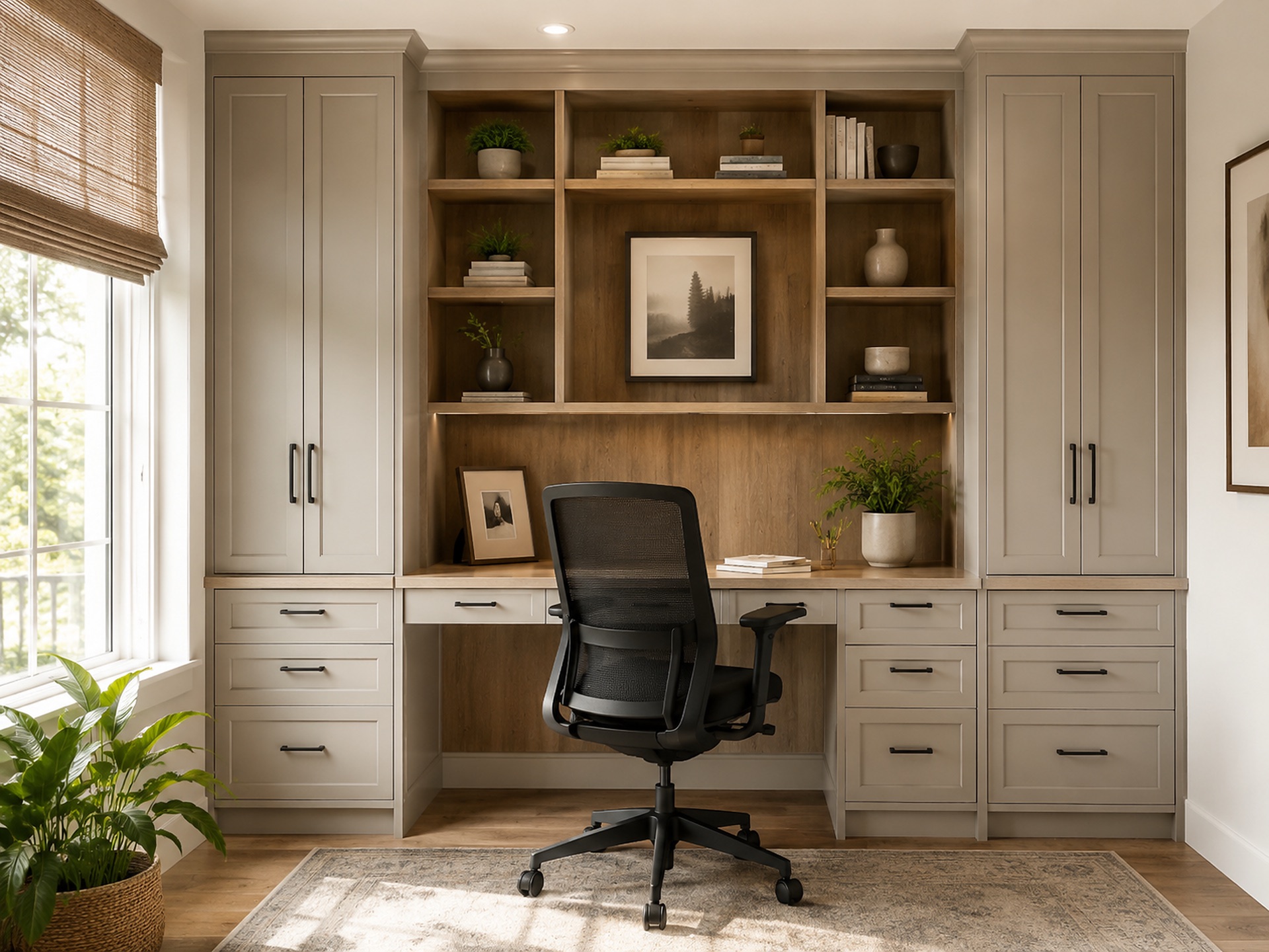 Custom home office design