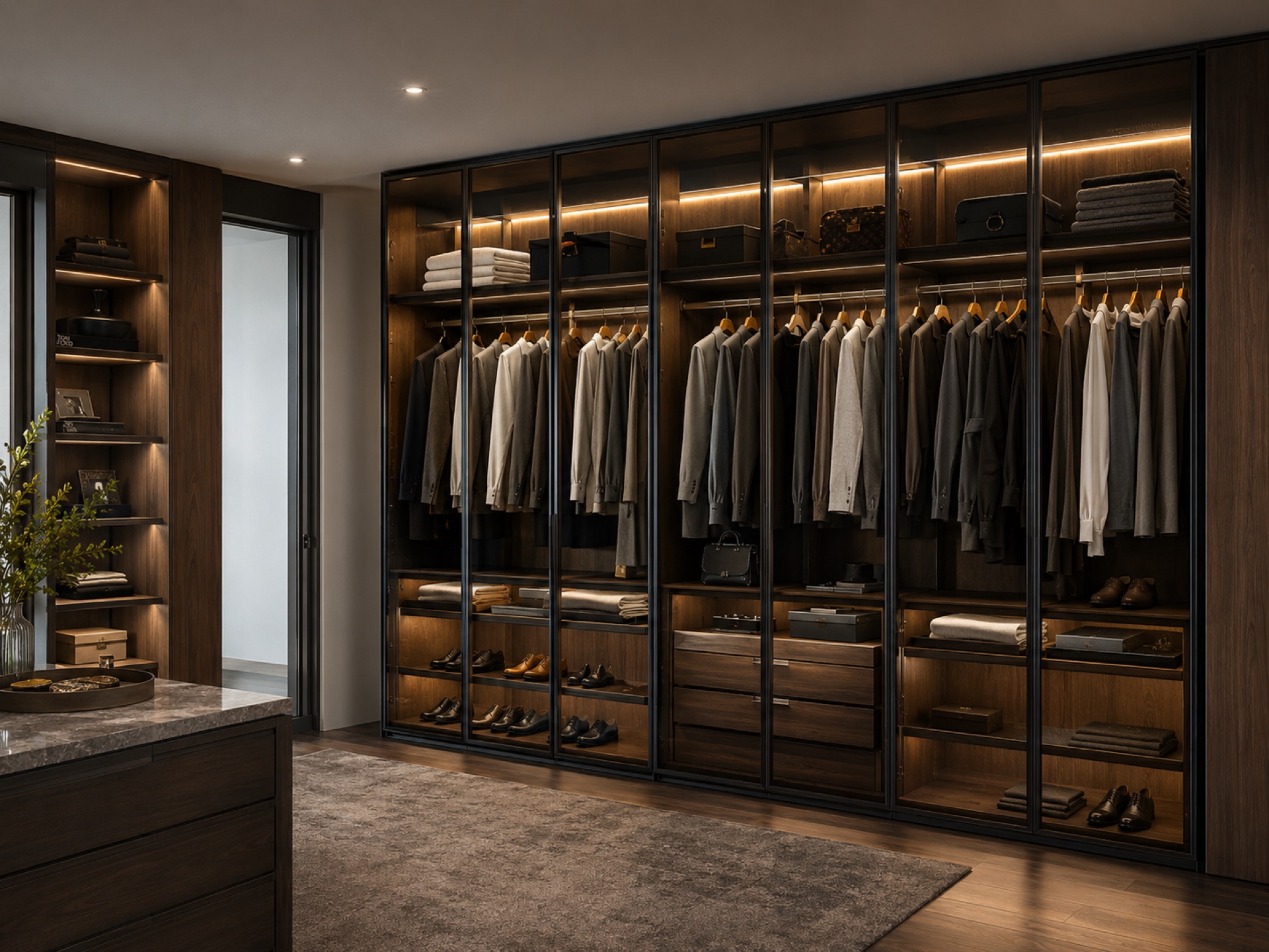 Reach-in Closet