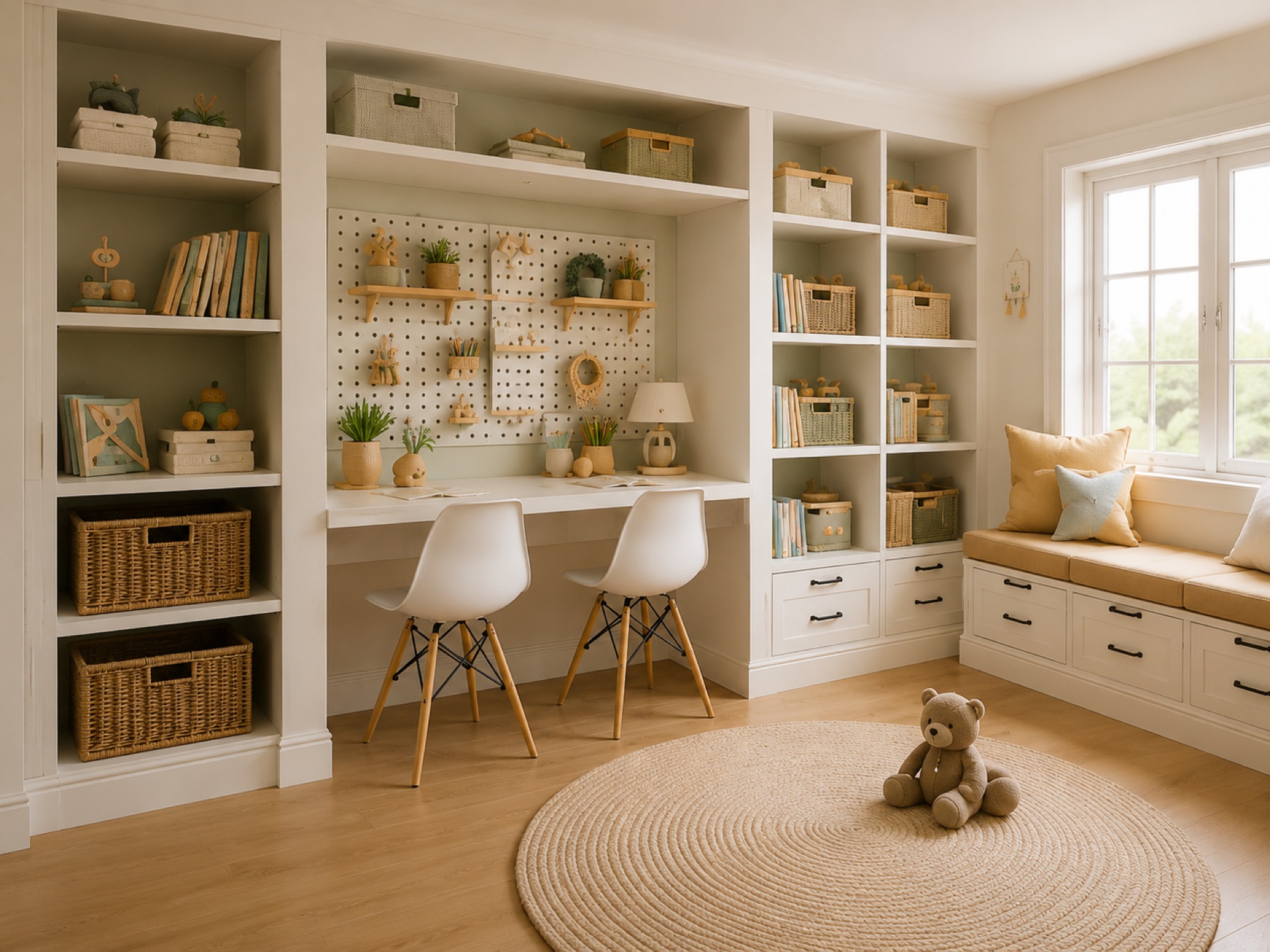 Custom kids' storage design