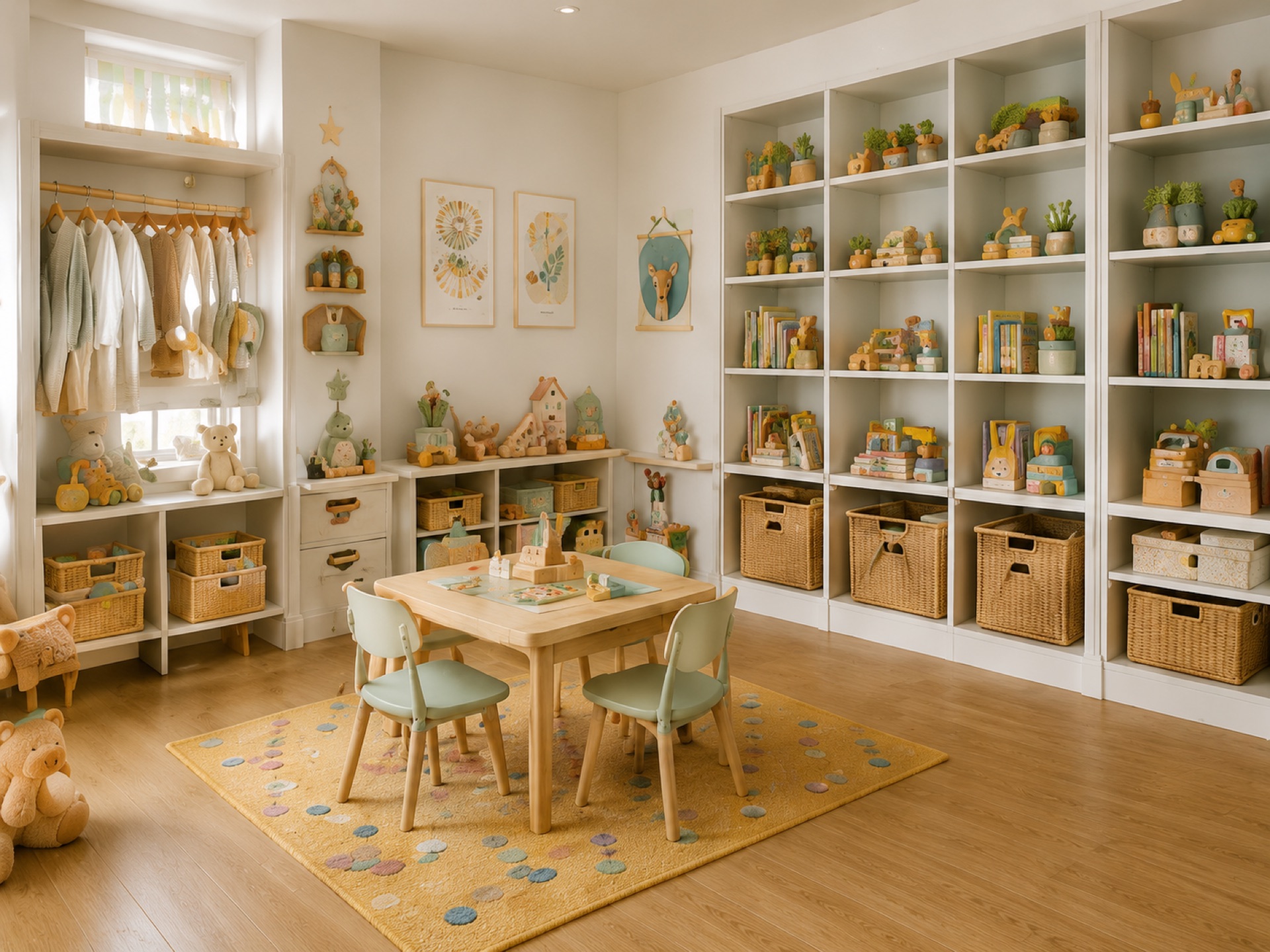 Kids' play room storage project