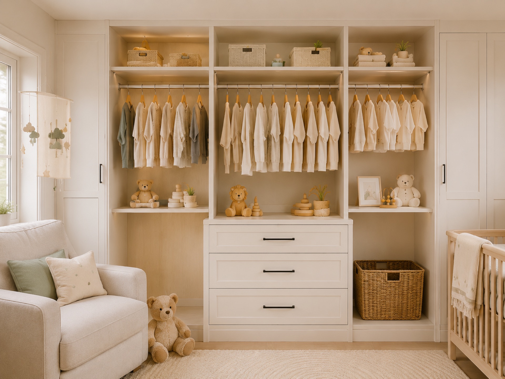 Baby closet project
