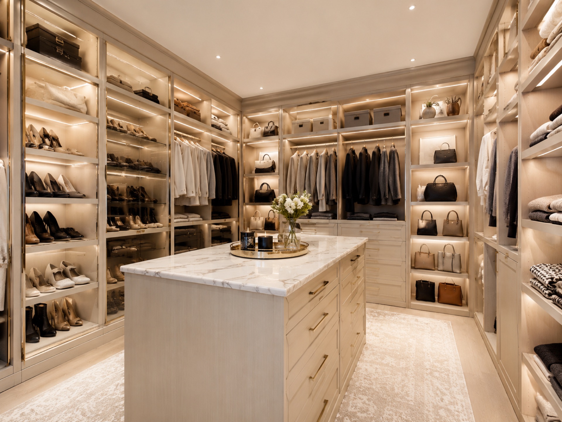 Walk-in closet project