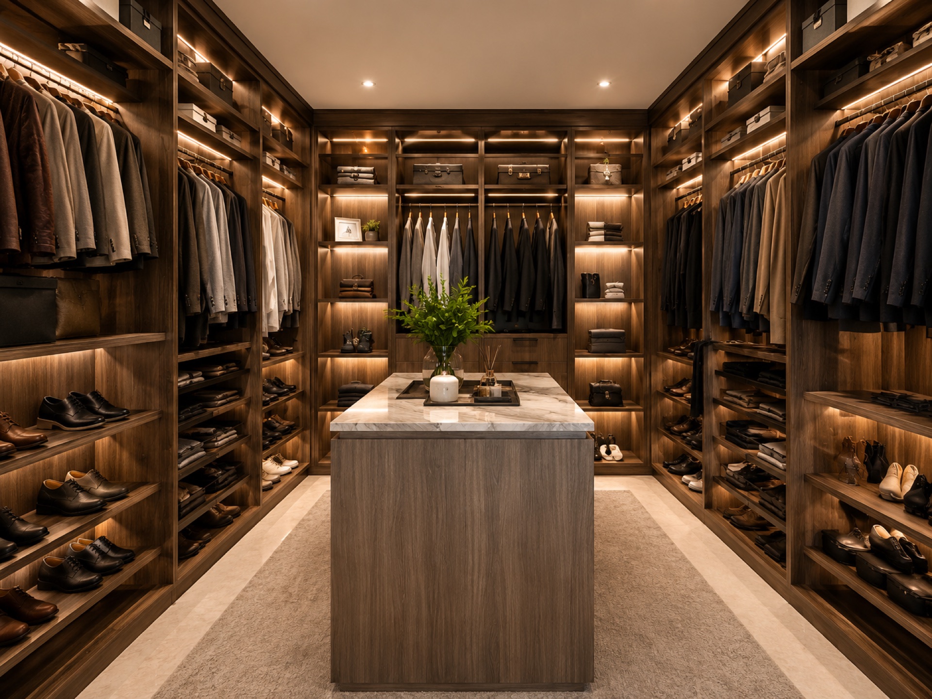Walk-in closet project