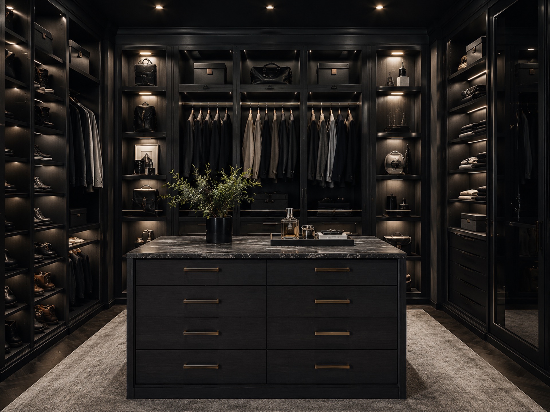 Walk-in closet project