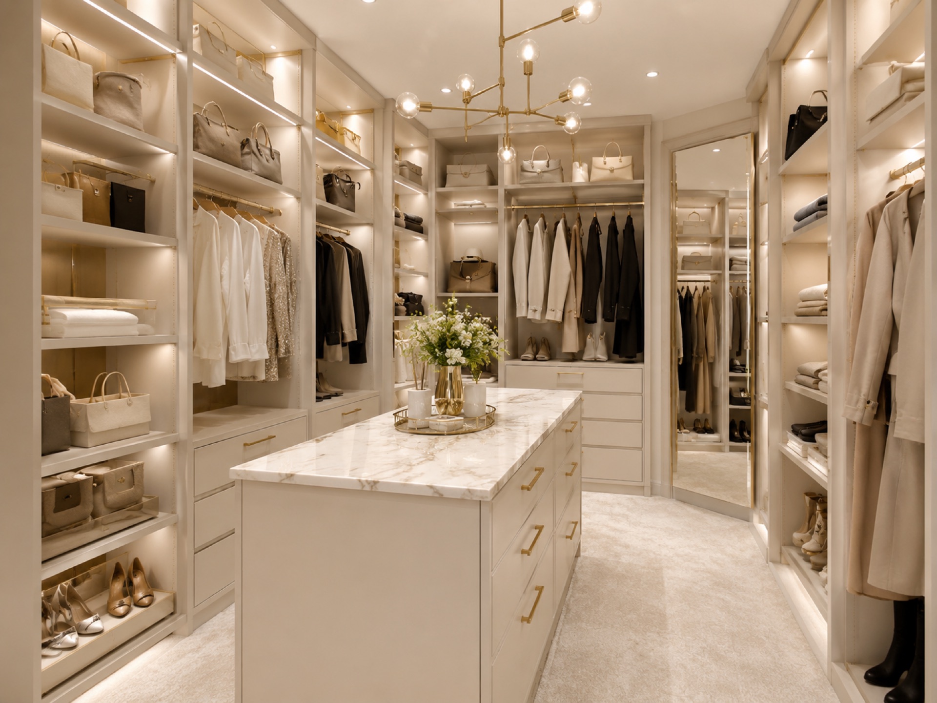 Walk-in closet project